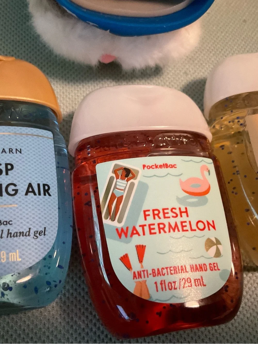 Bath and Bodywork’s Dog Pocketbac Holder with 3 Antibacterial Hand Gels New